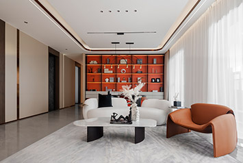 安平嘉和国际149㎡现代轻奢气概装修实景 